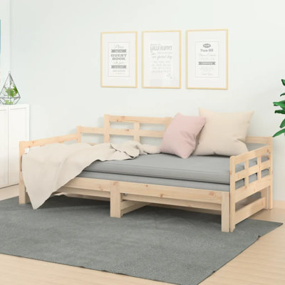 Overby European Single (90 X 200cm) Solid Wood Bed