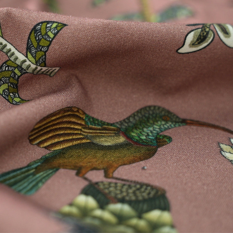 Protea Garden Linen Fabric, Magnolia