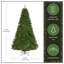 North Valley 60" Green Spruce Artificial Christmas Tree with Stand-1269133011