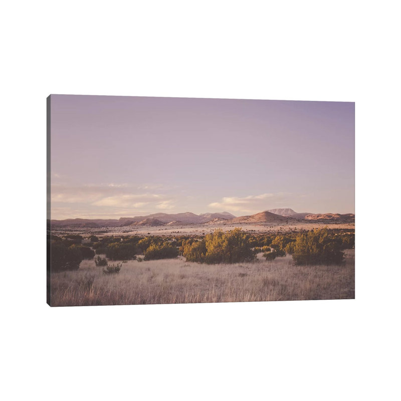 Desert Sunset by Ann Hudec - Wrapped Canvas Print, 20.32 cm H x 30.48 cm W