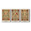 Ensemble de 3 toiles tendues sur mesure de la collection CDXI de Wm Morris-899432483