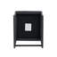 Bralan Set of 2 Upholstered Dining Chairs with Black Metal Frame-1919751848