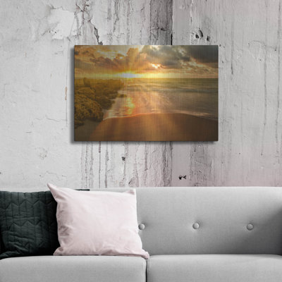 «Cartagena Sun Burst» par Mark A Paulda, art mural en métal