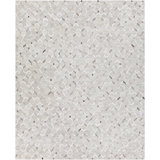 Medora Cowhide Geometric Area Rug in Yellow/Neutral/Brown/Gray