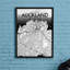 Auckland City Map - No Frame Print-1090066935