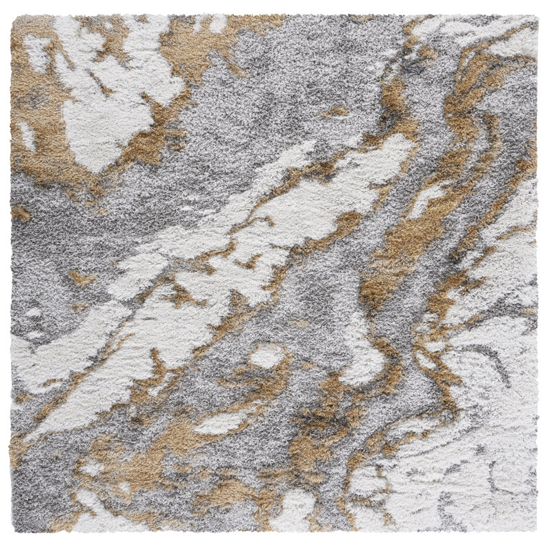 Stoneboro Abstract Area Rug, Square 201cm