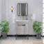Ensemble de meuble-lavabo simple 24 po avec plateau en céramique Amator