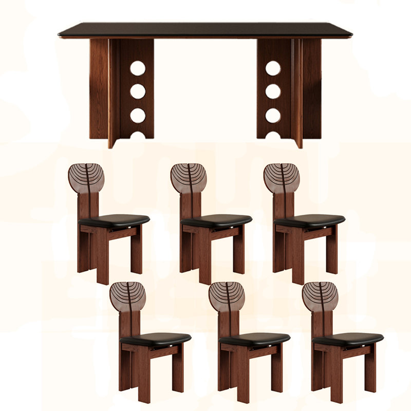 Sturdy and Comfortable Dining Table Sets., 29.53"H x 62.99"L x 31.5"W