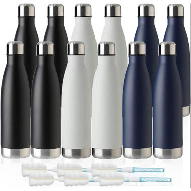 BILLIOTEAM 10 Pack 8 OZ Clear PET Empty Plastic Juice Bottles With Black  Lids,Disposable Water Bottl…See more BILLIOTEAM 10 Pack 8 OZ Clear PET  Empty