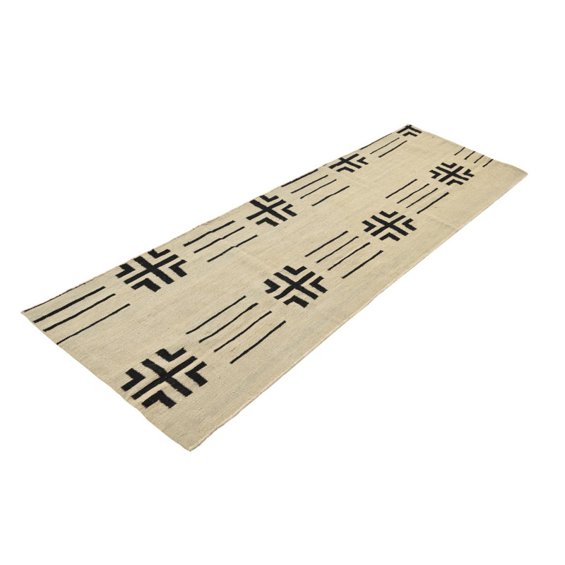 Tapis de couloir ivoire Ousley
