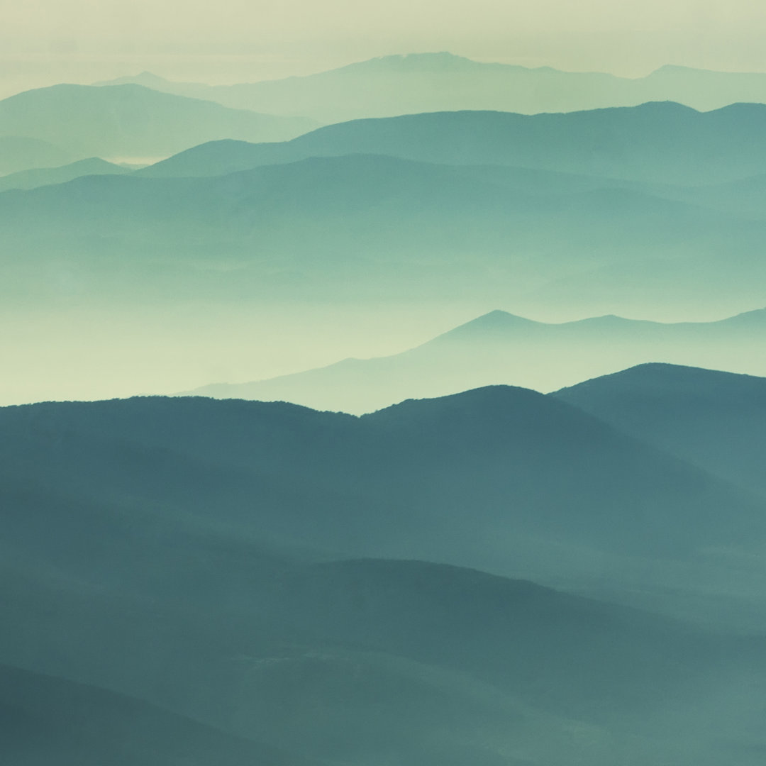 Berge Landschaft von DKart - Druck