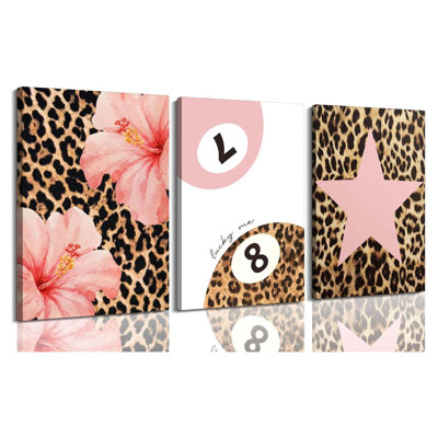 3 Piece Wrapped Canvas Wall Art