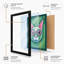 Whimsical Cat Face Modern - Print-631157328-631157330