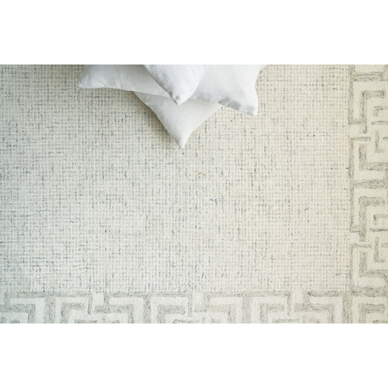 Caprice Area Rug, Taupe/Ivory, Rectangle 6' x 9'