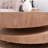 Round Wood Coffee Table