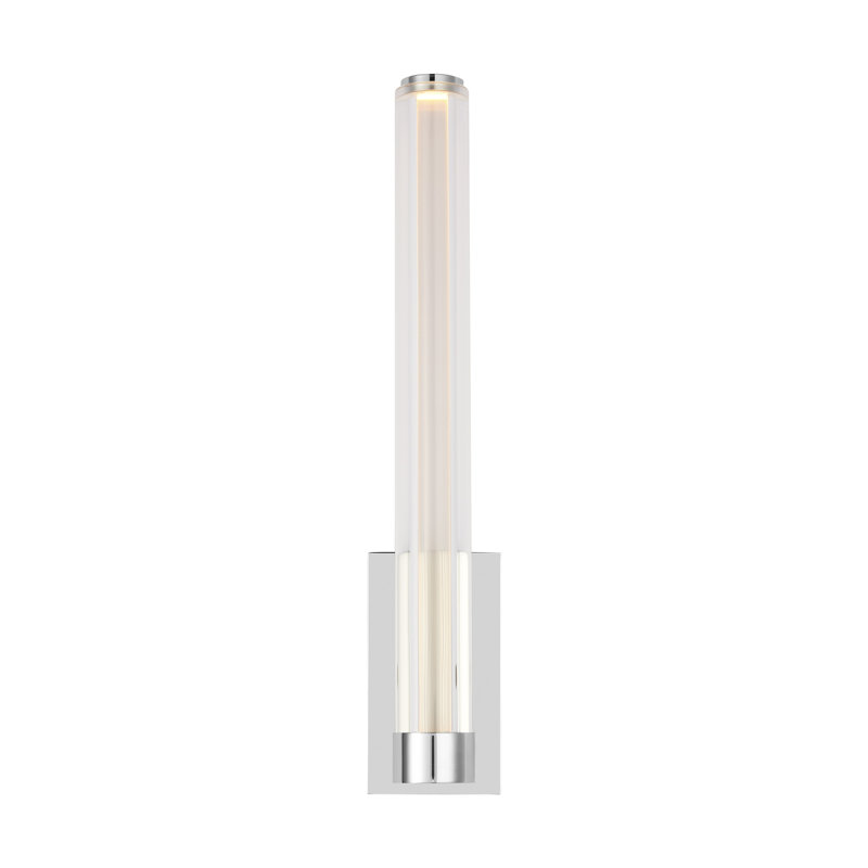 Reiya 1 - Light LED Armed Sconce, Chrome