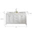 Ensemble de meuble-lavabo double 60 po Ahanu-566041992
