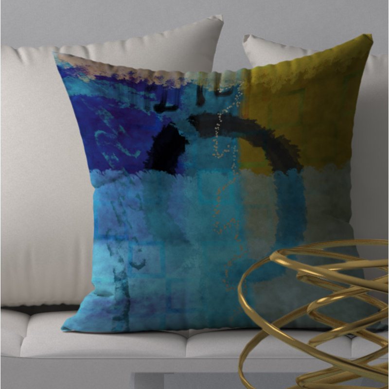 Appealing Reversible Throw Pillow, 20" x 20"