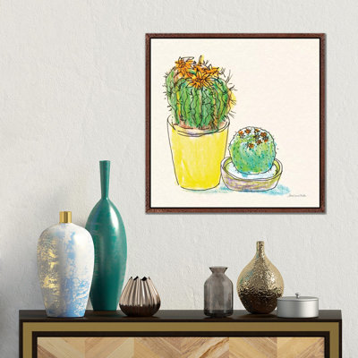 Cacti Garden IV 1 Piece Wall Art on Canvas