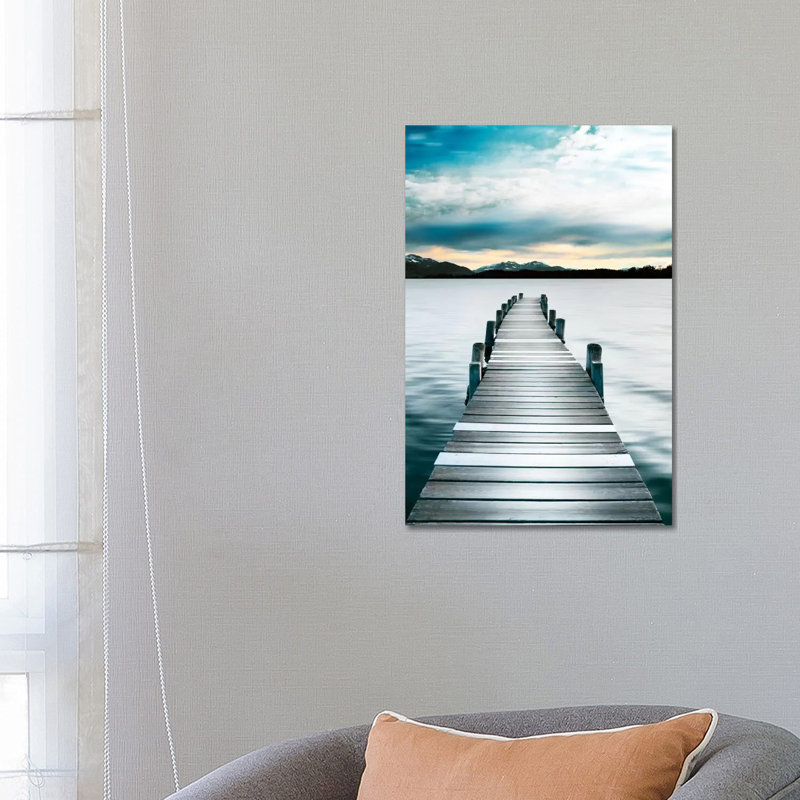 Jetty by Danita Delimont - Floater Frame Print on Canvas, No Frame, 66.04 cm H x 45.72 cm W x 1.91 cm D