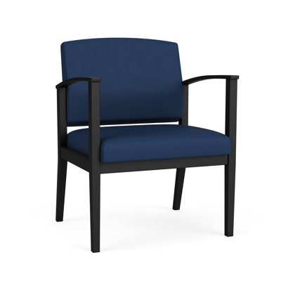 Chaise d'invité en acier Amherst