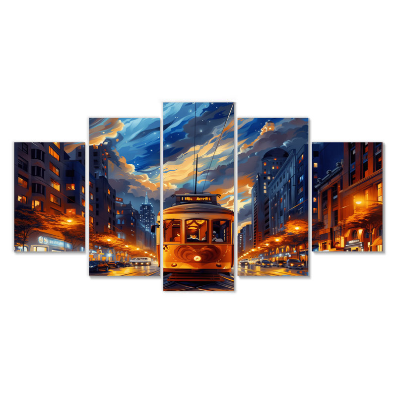 Solal - ensemble d'art mural City Buildings