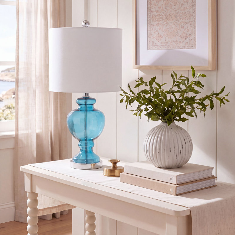 Naydine Glass Standard Table Lamp