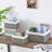 Wicker Basket, Set Of 3 Hand-Woven Storage Baskets For Organizing, Rectangle Wicker Storage Basket Bins With Handles, Small Toilet Paper Storage Baskets For Shelves & Decor-24423961