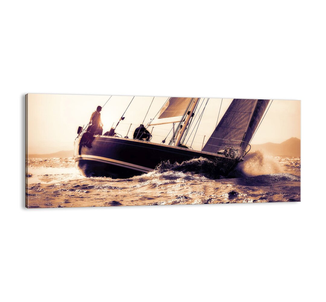 Leinwandbild - Fotografie „Sail, Sailor”