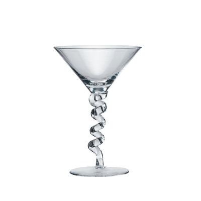 6-Ounce Martini Glass With Twisted Stem