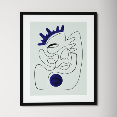 El Rey Print by Shatha Al Dafai