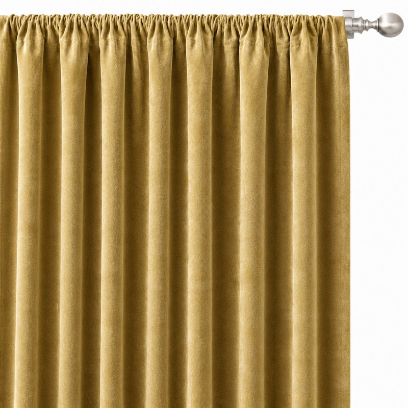 Shiny Solid Velvet | Gian Fabric, Gold
