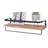 Floating Shelves, Long Wall Shelves Set Of 2, Wall Mounted Shelves With Brackets