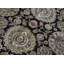 Hand-Knotted High-Quality Black and Black Area Rug