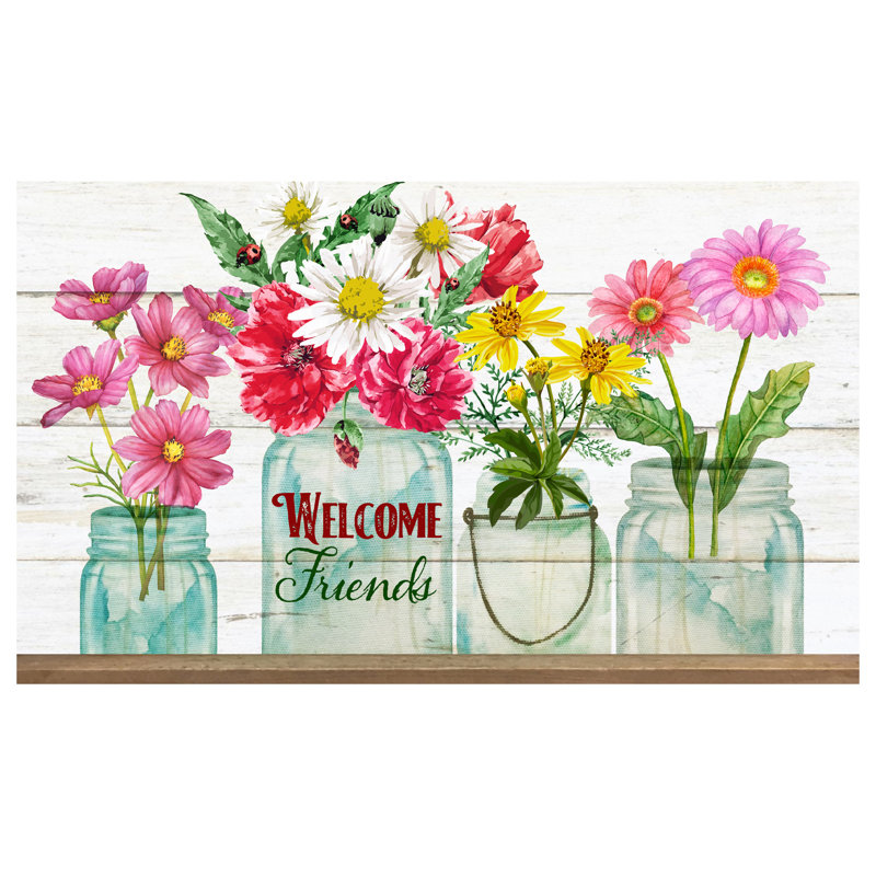 Paillasson "Welcome Friends" 18 "x 30"