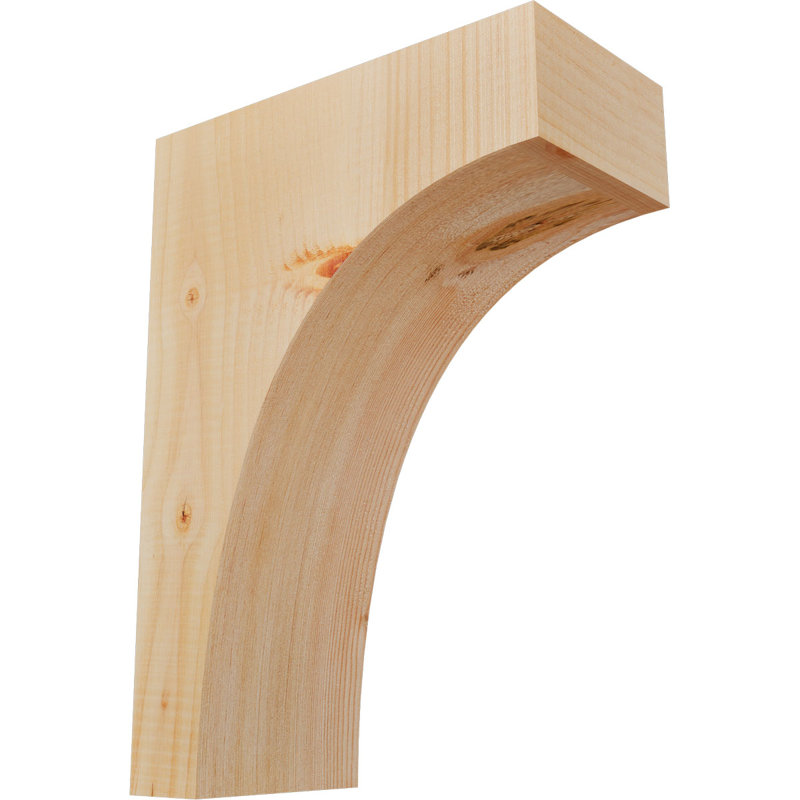 Sapin Douglas Douglas Corbeau lisse l 5 5 po x P 12 po x H 16 po, H 16 po x l 5,5 po x P 12 po, Sapin de Douglas, Lisse