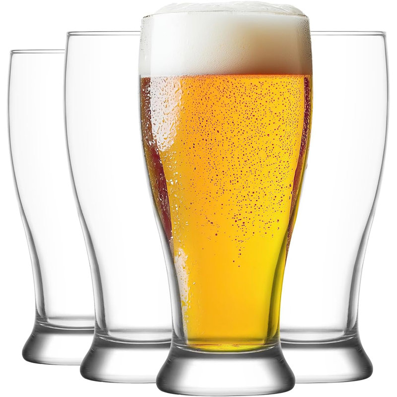 Ensemble de 4 verres à bière sans plomb LAV Imperial