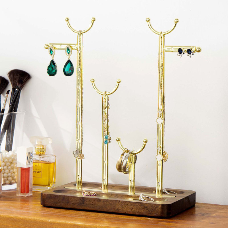 Tabletop Jewellery Stand, Brass