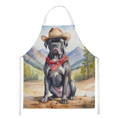 No Pattern Bib Apron