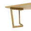 Julianna Oak Solid Wood Base Dining Table-557385145-557385139