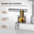 Centerset Bathroom Faucet with Drain Assembly, 2-handle Bathroom Sink Faucet-128788383