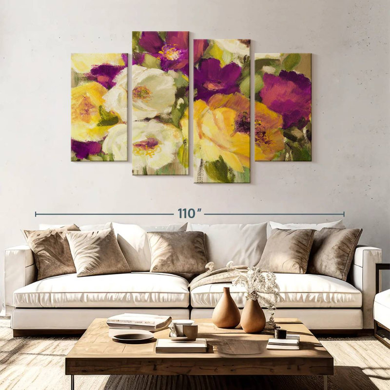 Harnek Deep In Purple I, 54" H x 84" W