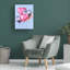 Art mural sur toile tendue - art mural Michael Willett «Metallic Ballons II» pour le salon, la chambre à coucher ou le bureau - 18 x 24
