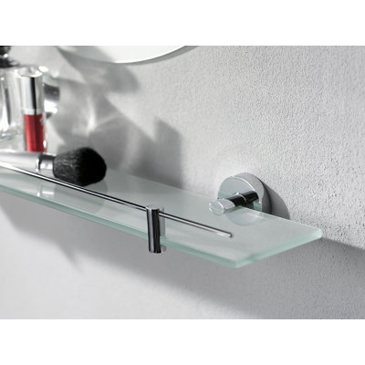 Glass Picture Ledge Wall Shelf