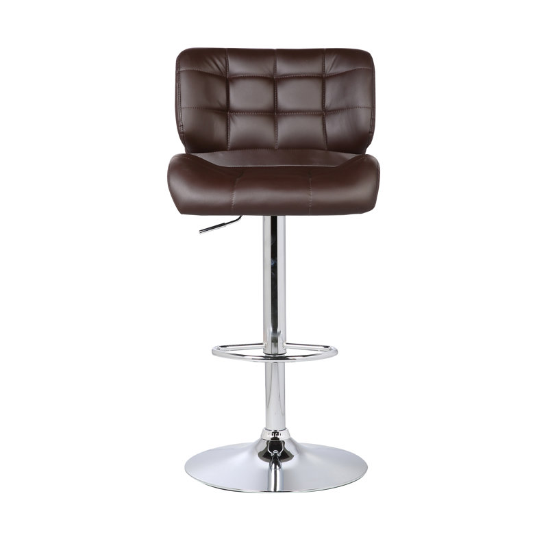 Tabouret de bar pivotant Blanchette, Brun