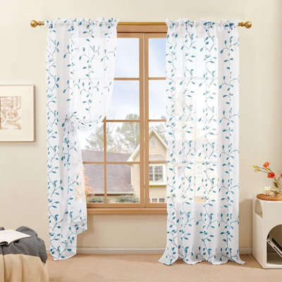 Janda Sheer Curtain Pair