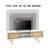 55'' W Rattan Storage Credenza Console Table-1364348963