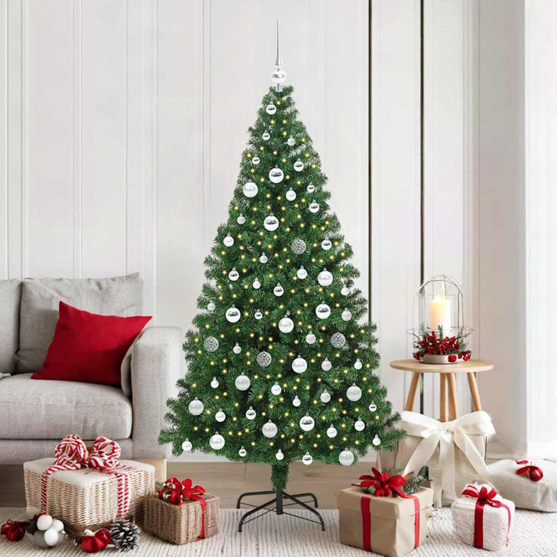180cm H Lighted Artificial Christmas Tree