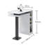 108cm Home Bar