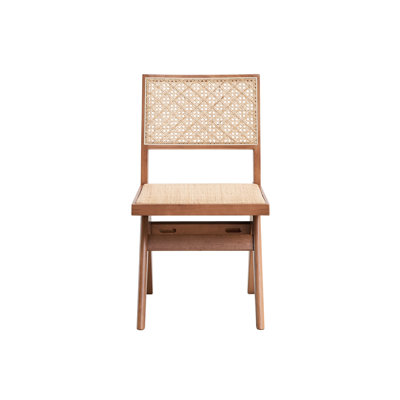 Et chaise d'appoint 2 pièces à finition naturelle - Transformez votre extérieur en un patio chic et confortable de 2 pièces